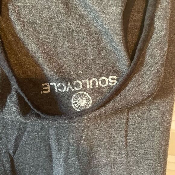 SOULCYCLE | dark gray BARN tank M - Picture 6 of 6